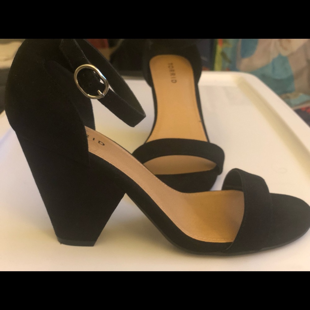 Torrid ankle strap midi sandal